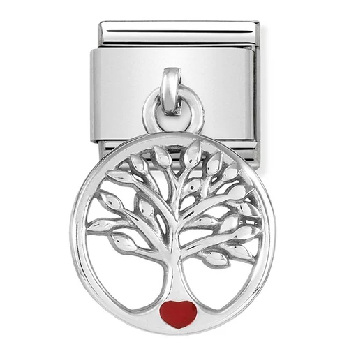 Nomination ezüst életfa charm - 331805/07