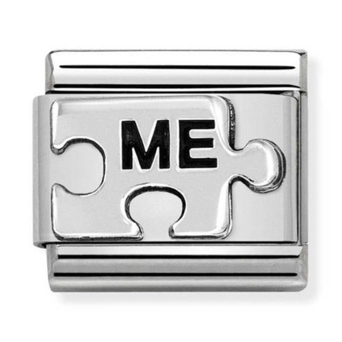 Nomination ezüst puzzle charm - 330101/41