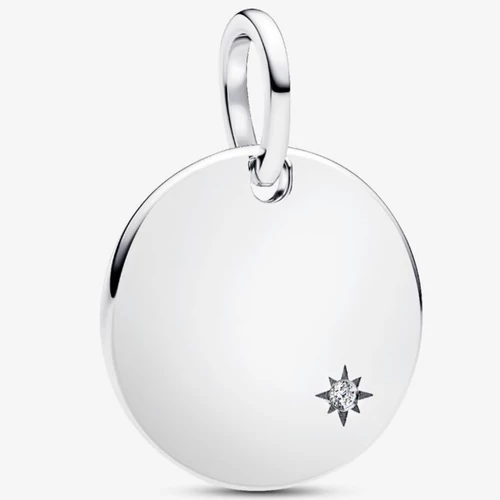 Pandora laboratóriumi gyémántos 0.012 ct TWl gravírozható medál - 394012C01
