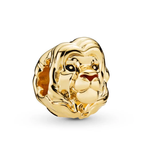 Pandora Oroszlánkirály - Simba arany charm - 768049ENMX