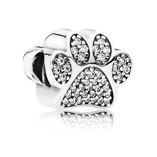 Pandora mancsnyom charm - 791714CZ