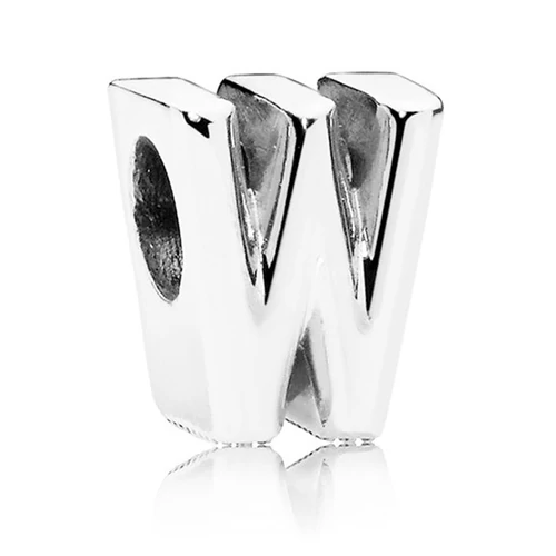 Pandora "W" betű charm - 797477