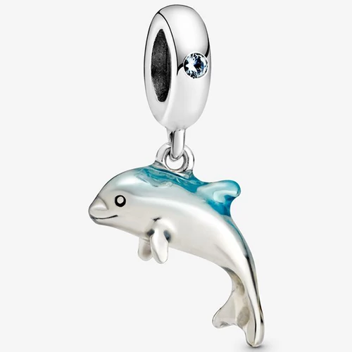 Pandora csillámló delfin függő - 798947C01