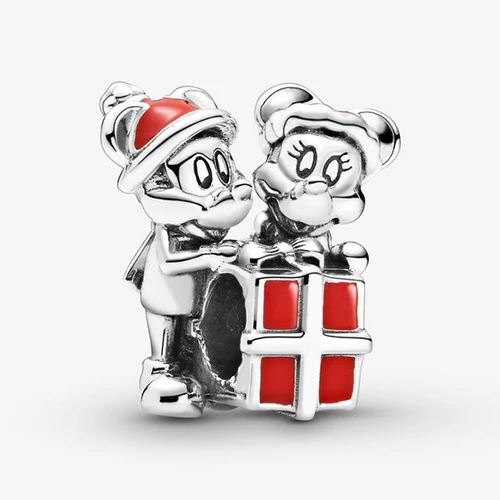 Pandora Disney Mickey Egér és Minnie Egér ajándék charm - 799194C01
