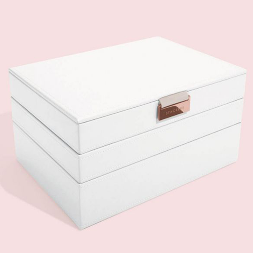 Stackers fehér színű classic ékszerdoboz szett - 73709 Stackers fehér színű classic ékszerdoboz szett - 73709