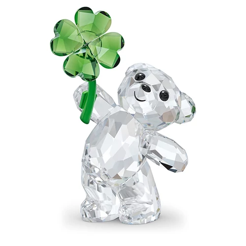 Swarovski Kris mackó, Szerencsehozó amulett dísz - 5557537