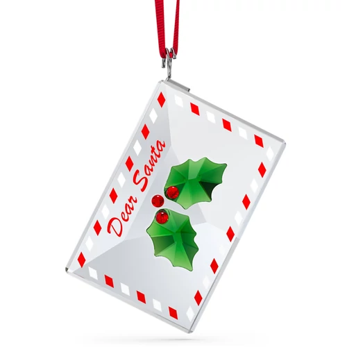 Swarovski Levél a Télapónak dísz - 5630339 - Holiday Cheers