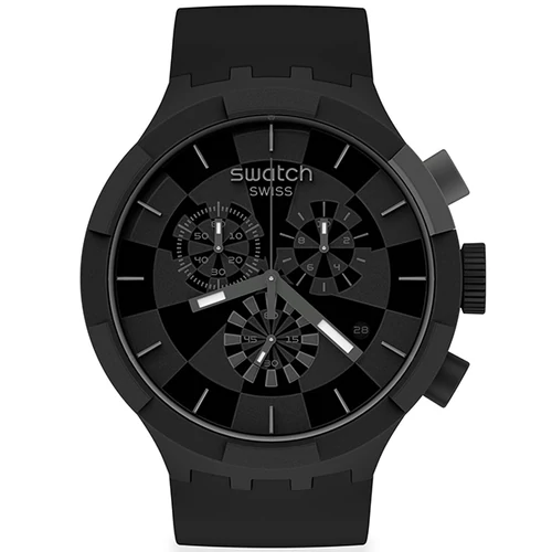 Swatch férfi óra - SB02B400 - Checkpoint Black