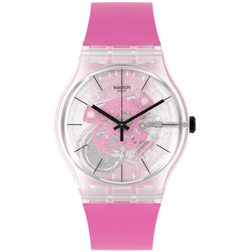 Swatch női óra  - SO29K107 - Pink Daze