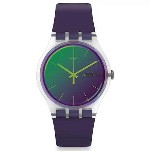 Swatch férfi óra - SUOK712 - Polapurple