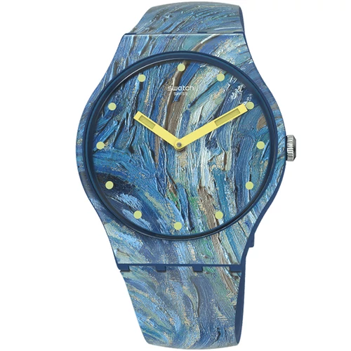 Swatch unisex óra - SUOZ335 - The Starry Night By Vincent Van Gogh, The Watch