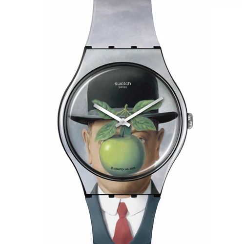 Swatch férfi óra - SUOZ350 - Le Fils De L'Homme By Rene Magritte