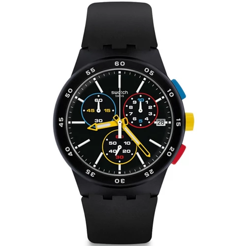 Swatch férfi óra - SUSB416 - Black-One