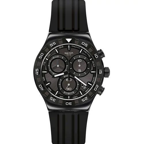 Swatch férfi óra - YVB409 - Teckno Black