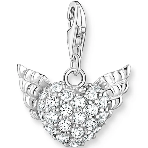 Thomas Sabo angyalszárnyas szív charm - 0626-051-14