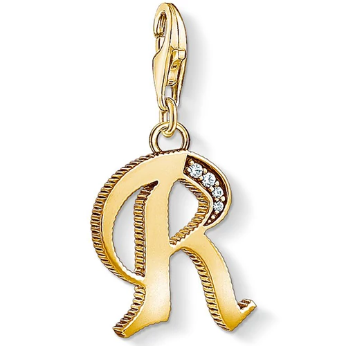 Thomas Sabo "R" betű charm - 1624-414-39