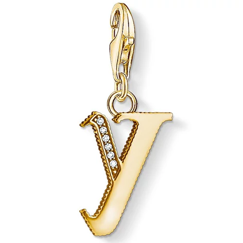 Thomas Sabo "Y" betű charm - 1631-414-39