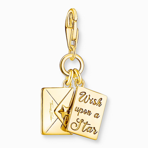 Thomas Sabo sárga arany boríték charm - 2065-414-7