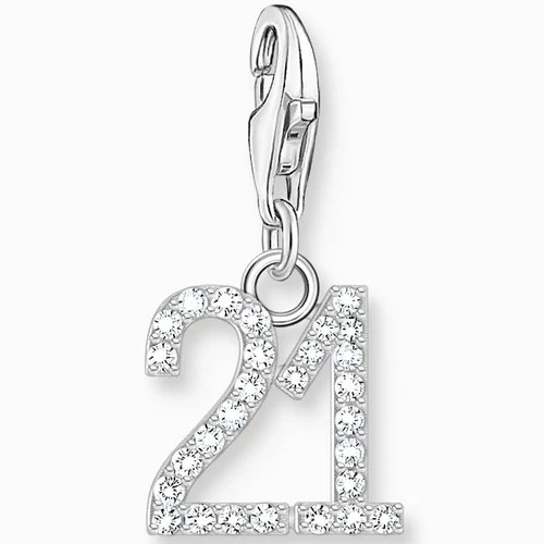 Thomas Sabo "21" charm - 2135-051-21