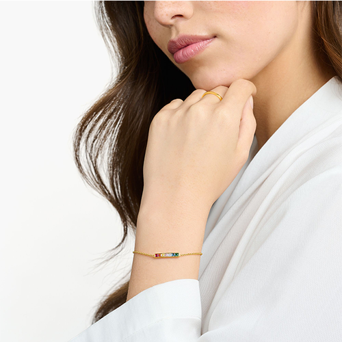 Thomas Sabo karkötő színes kövekkel - A2068-996-7-L19V