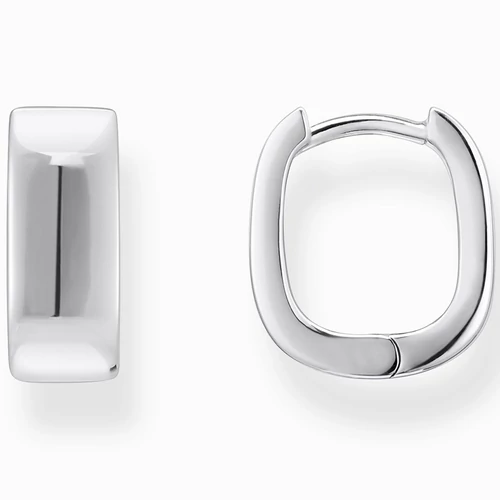 Thomas Sabo ezüst szögletes trapéz karika fülbevaló - CR743-001-21