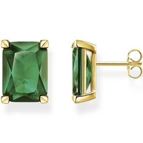 Thomas Sabo zöld köves fülbevaló - H2167-472-6