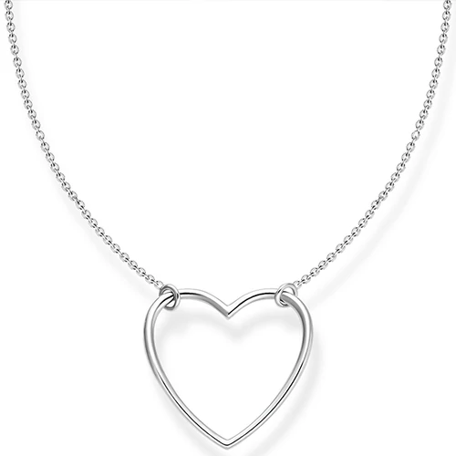 Thomas Sabo ezüst charm tartó szív nyaklánc - KE2138-001-21-L45V