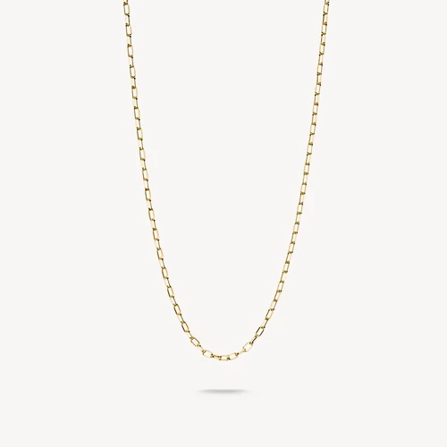 Thomas Sabo Connect Paperclip sárga arany charm nyaklánc - KE2328-413-39-L45V