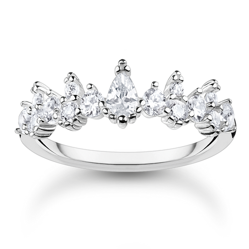 Thomas Sabo ezüst jégkristály gyűrű - TR2415-051-14-52