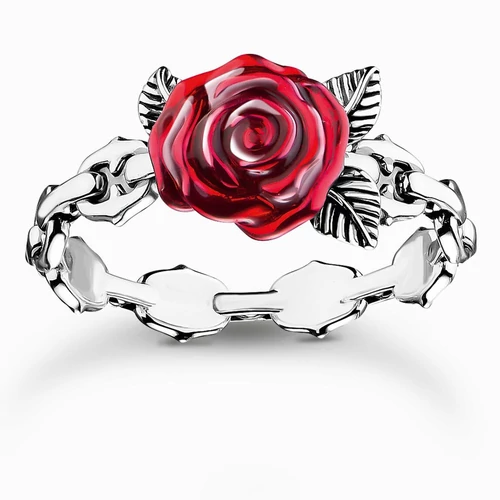 Thomas Sabo rózsa románc gyűrű  - TR2482-664-10-52