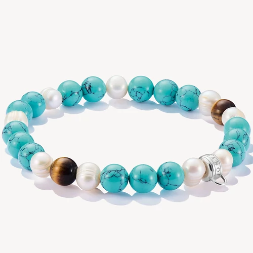 Thomas Sabo színes gyöngyös karkötő - X0293-951-7-L17