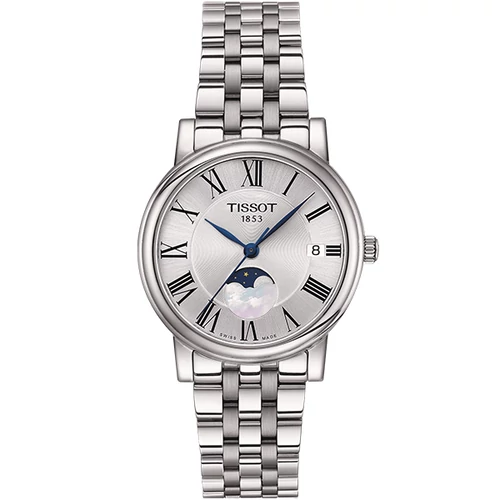 Tissot női óra - T122.223.11.033.00 - Carson Premium Moonphase