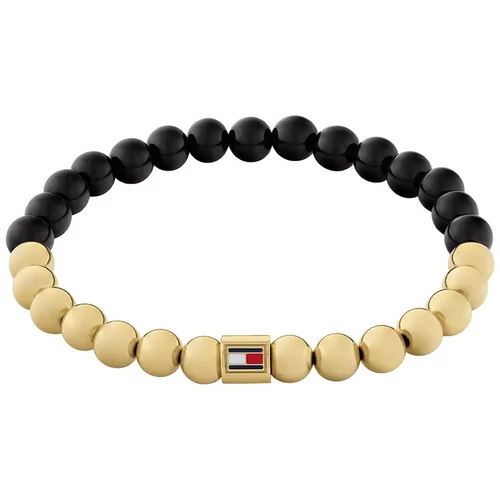 Tommy Hilfiger arany-fekete gyöngyös női karkötő - 2780961